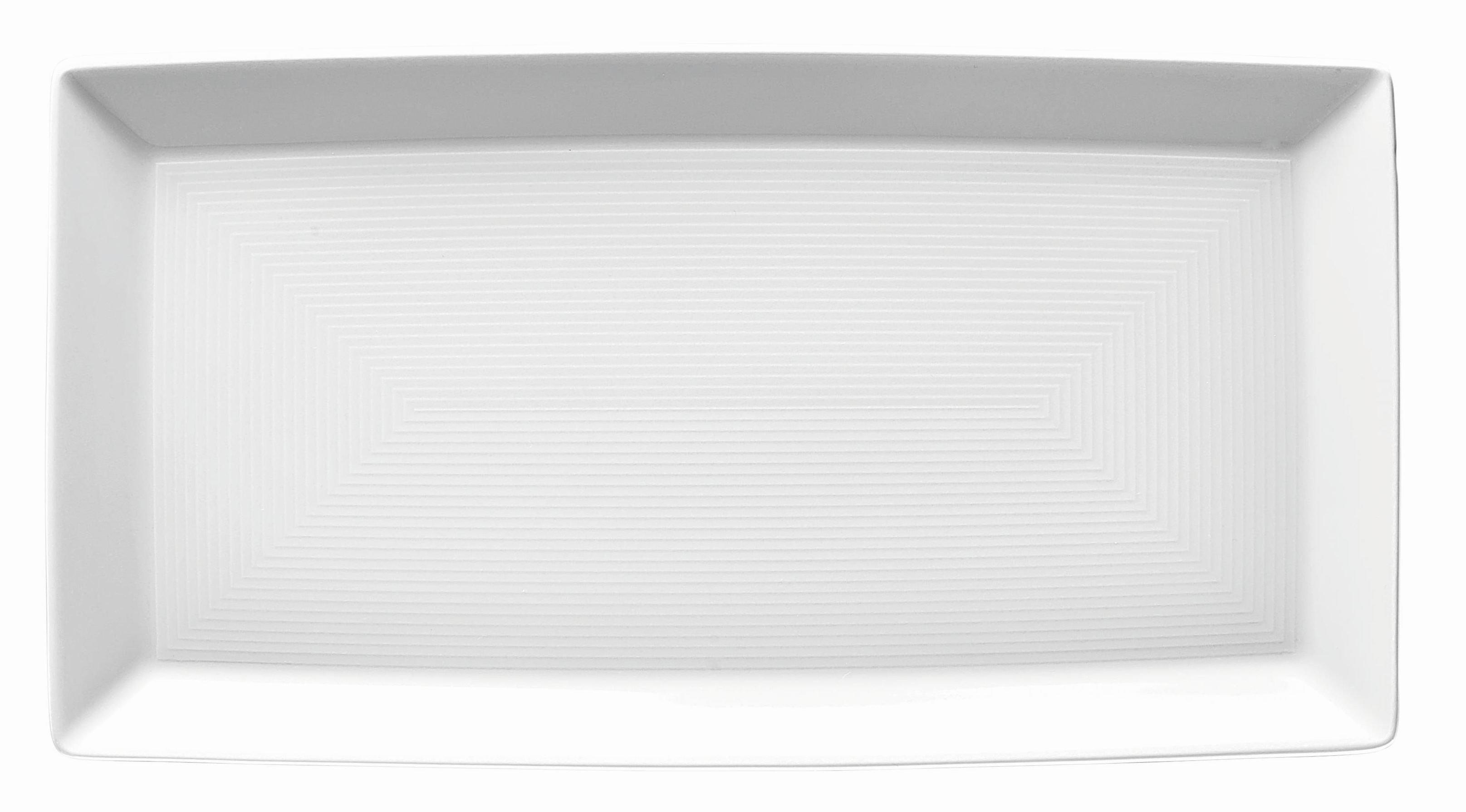 RS Loft White Tác obdelníkový 28x18cm (EOL)