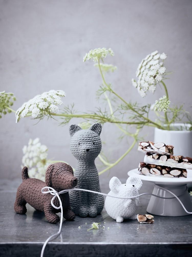 Moderní dekorace myšák Elvis, Pets, velký, 9,5 cm