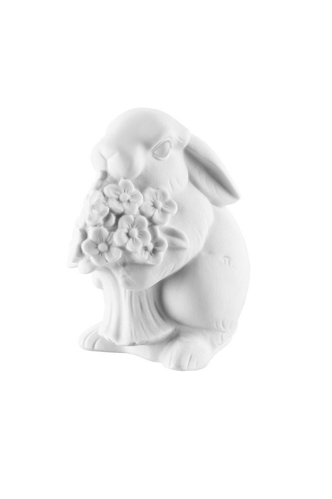 RS Rabbit Collection Králík porcelánový s květinou (EOL)