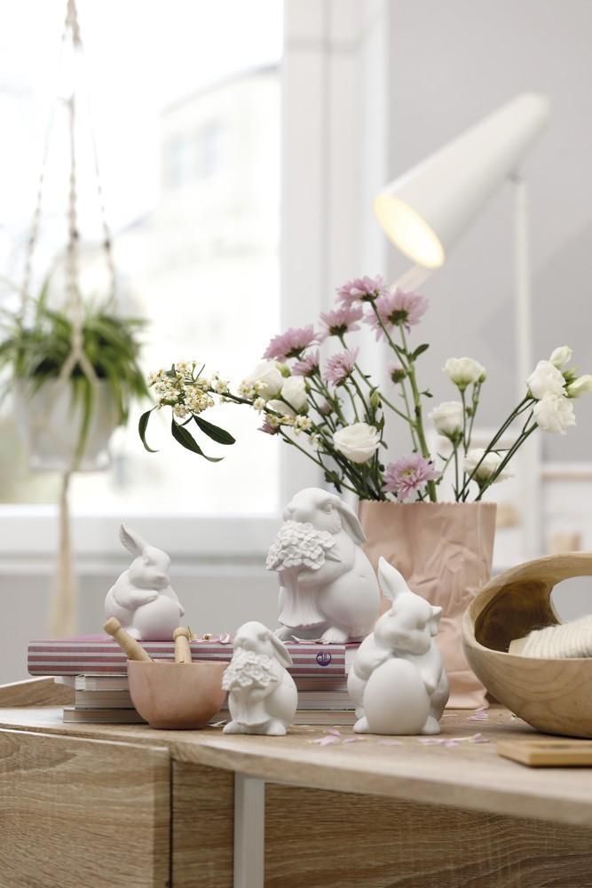 RS Rabbit Collection Králík porcelánový s květinou (EOL)