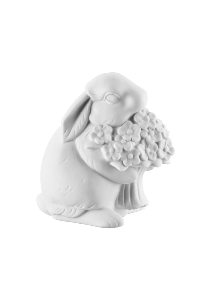 RS Rabbit Collection Králík porcelánový s květinou (EOL)