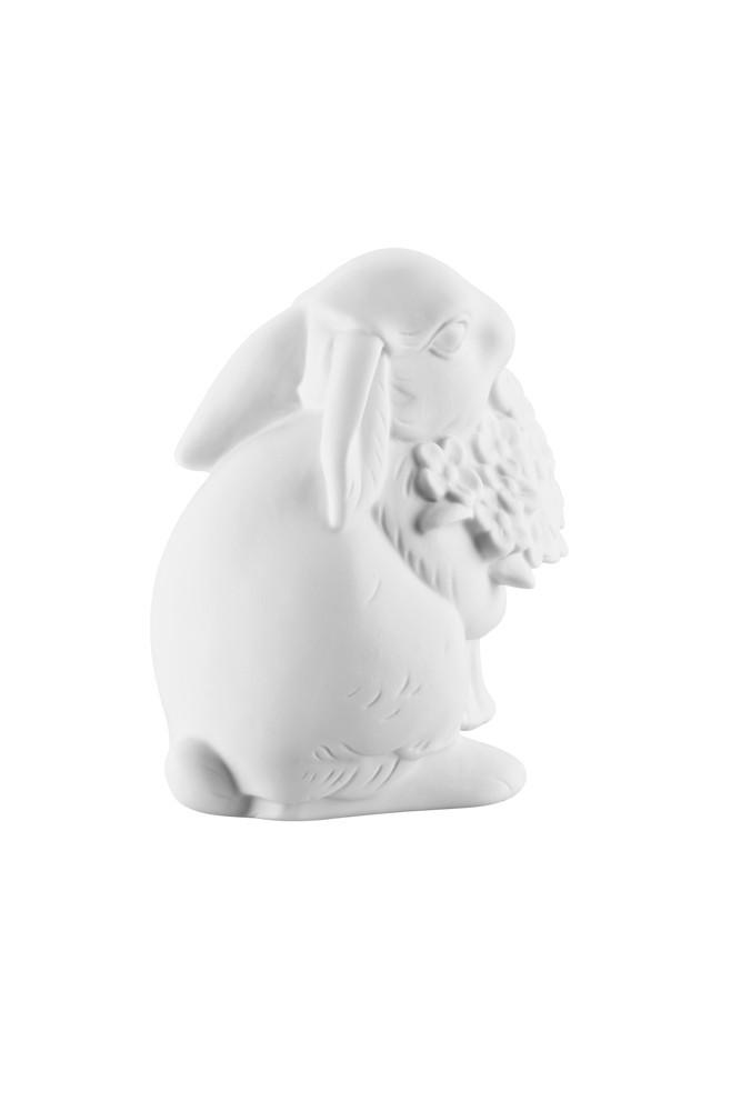 RS Rabbit Collection Králík porcelánový s květinou (EOL)