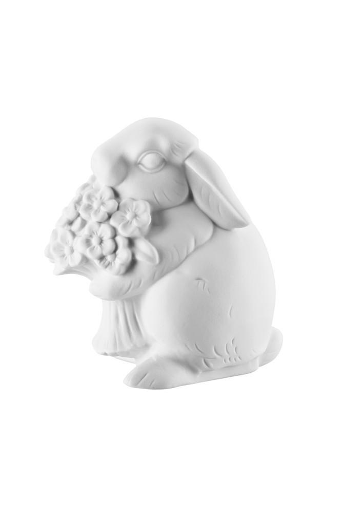 RS Rabbit Collection Králík porcelánový s květinou (EOL)