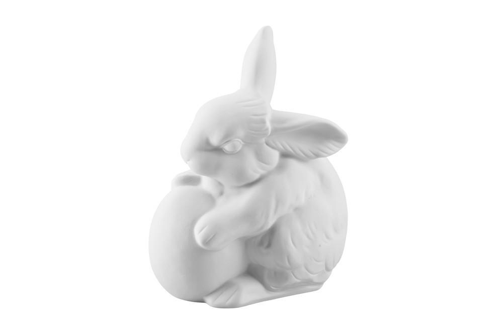 RS Rabbit Collection Králík porcelánový s vajíčkem 10 cm (EOL)