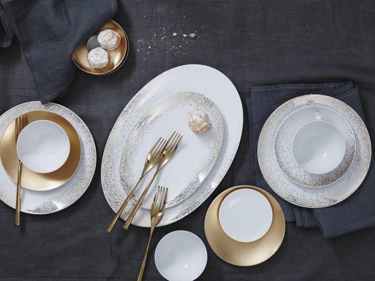 TAC Palazzo RORO Oválný servírovací talíř, 34x23,5 cm