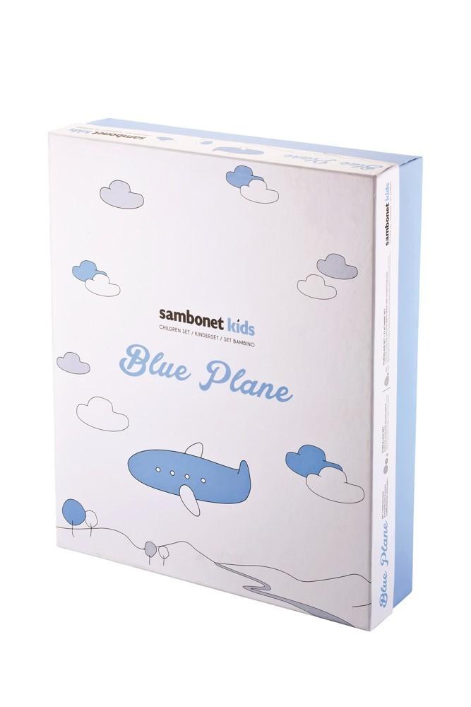 Sambonet Baby Set 7 Pcs Plane With Flatware Baby Porcelain (EOL)