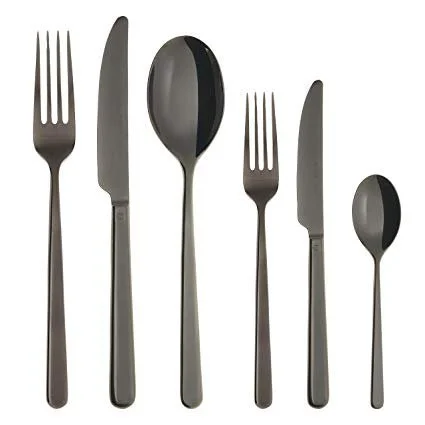 Sambonet Linear Black Set příborů 36 ks