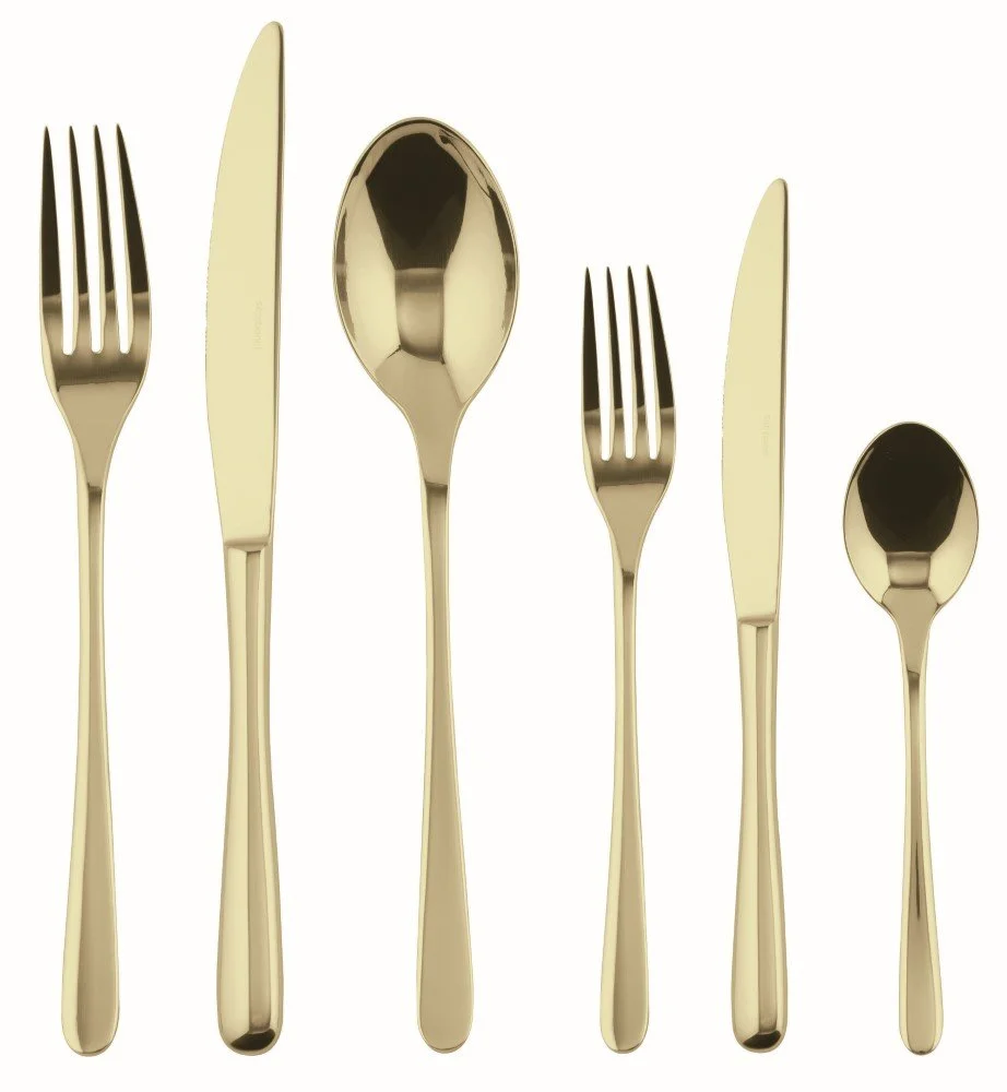 Sada příborů Taste PVD Champagne, 36 ks