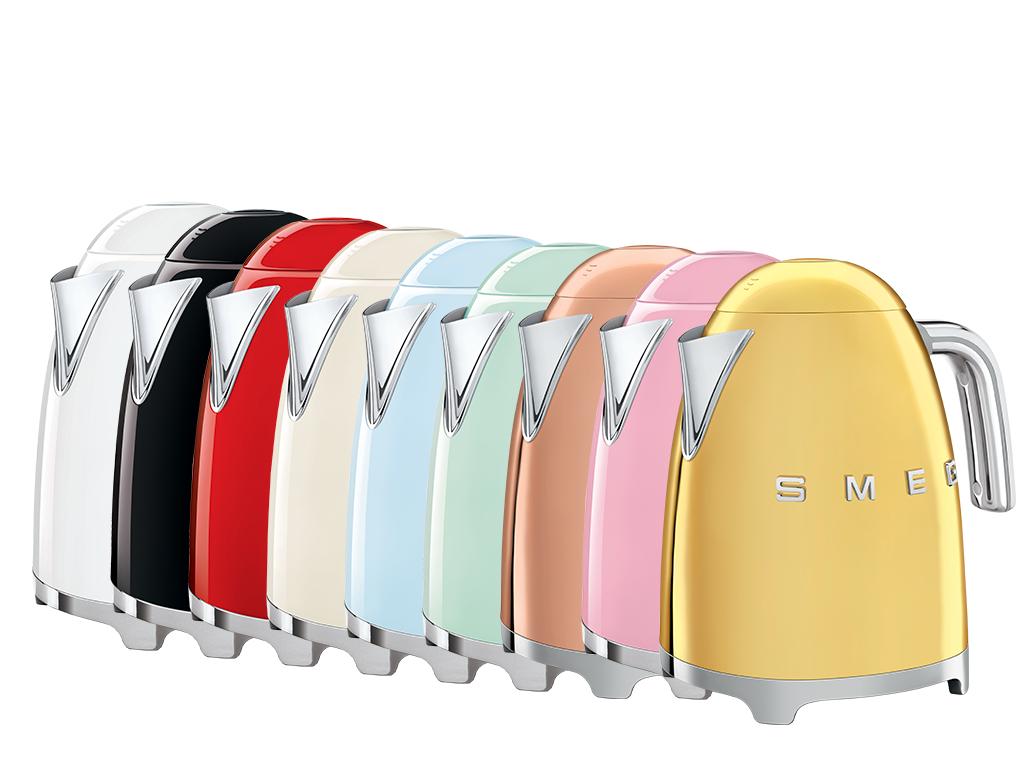 Rychlovarná konvice 50's Retro Style, 1,7 l matná modrá, storm blue