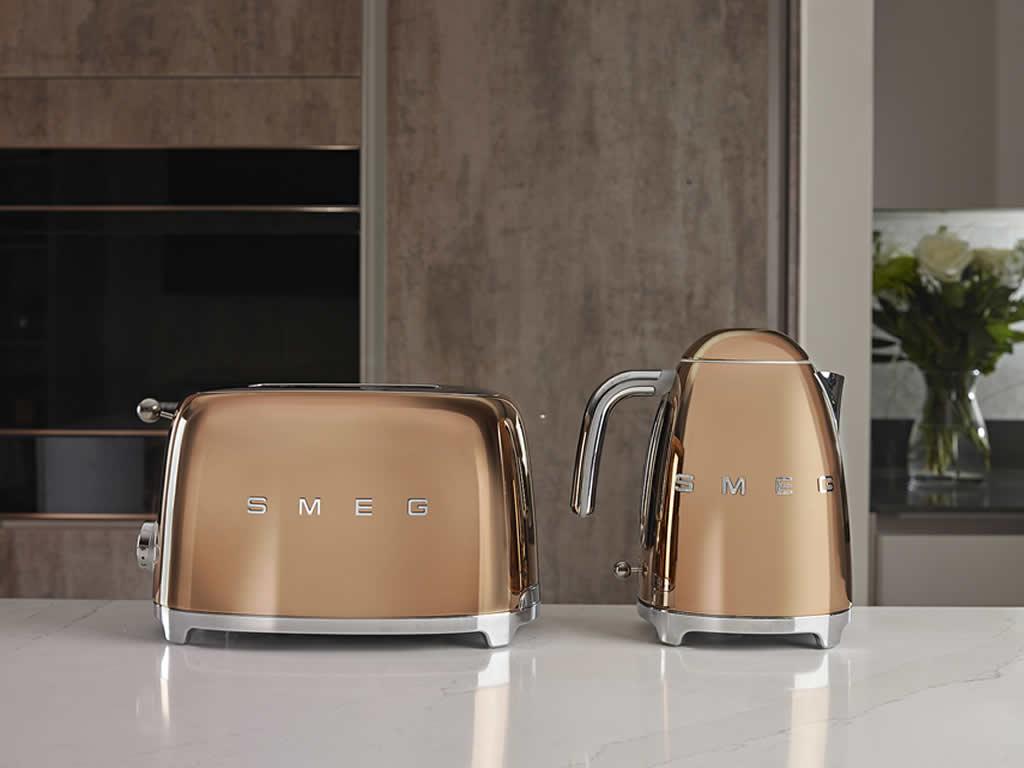 Rychlovarná konvice 50's Retro Style, 1,7 l matná modrá, storm blue