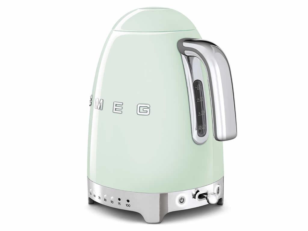 Rychlovarná konvice 50´s Retro Style, s regulací teploty, 1,7 l černá