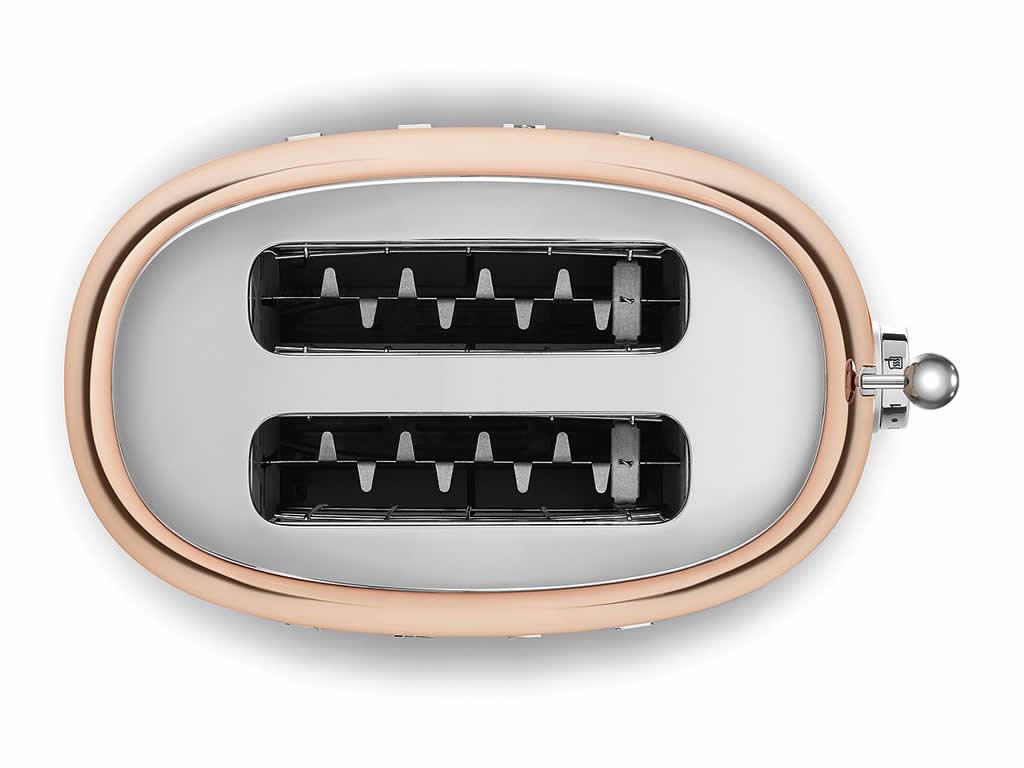 Toustovač TSF01, 2x2, 50's Retro Style, chromová