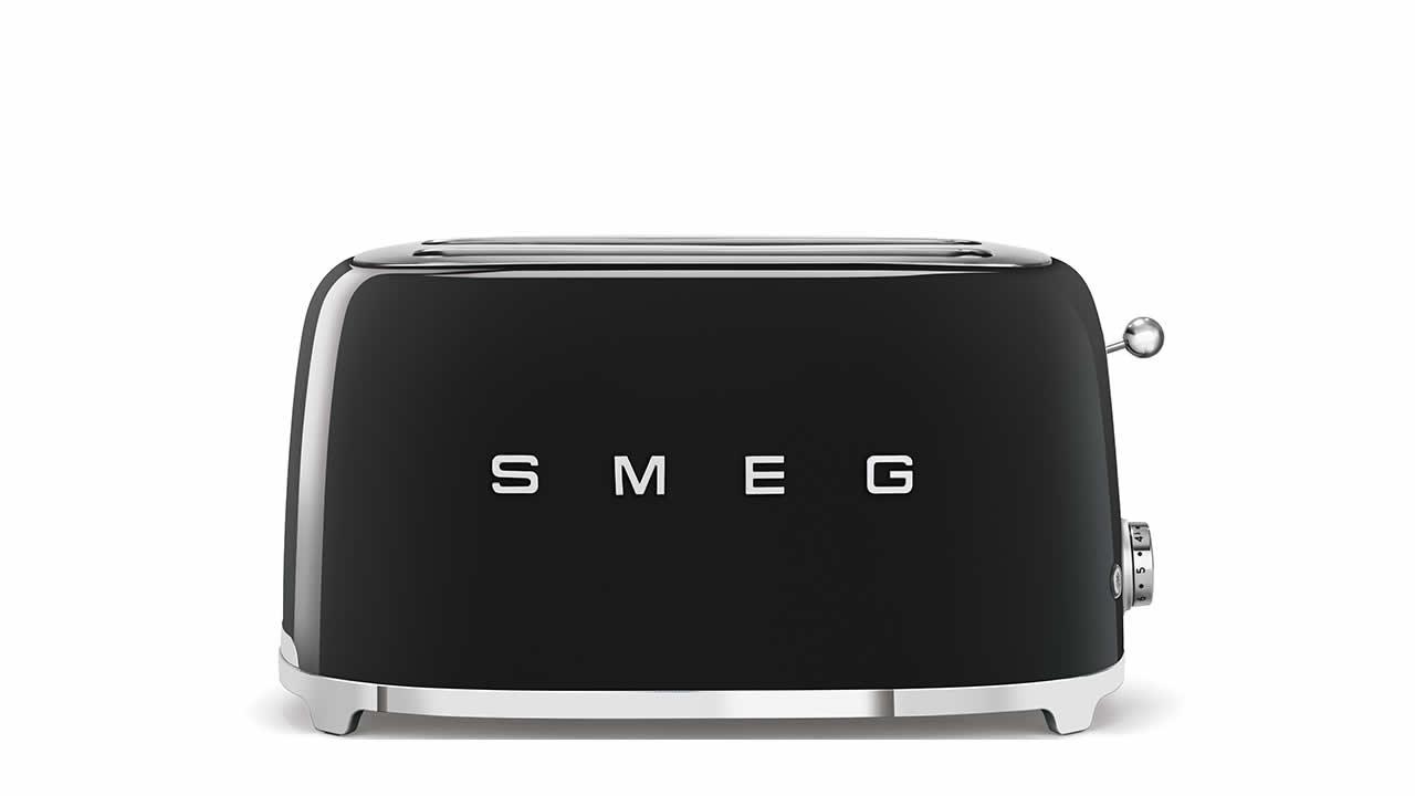 Toustovač 50´s Retro Style, 4x2, TSF02 černý