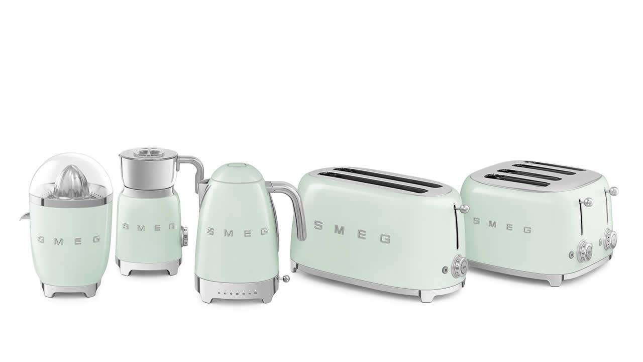 Toustovač 50´s Retro Style, 4x2, TSF02 černý