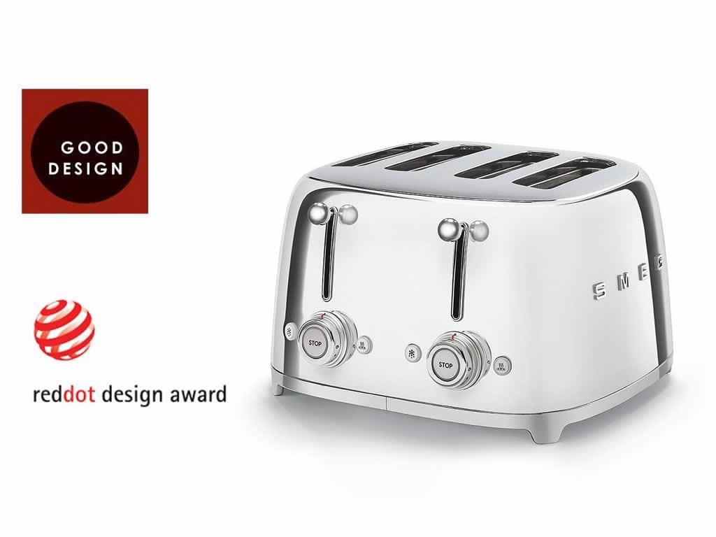 Toustovač 50´s Retro Style, 4x4, TSF03 pastelově modrý