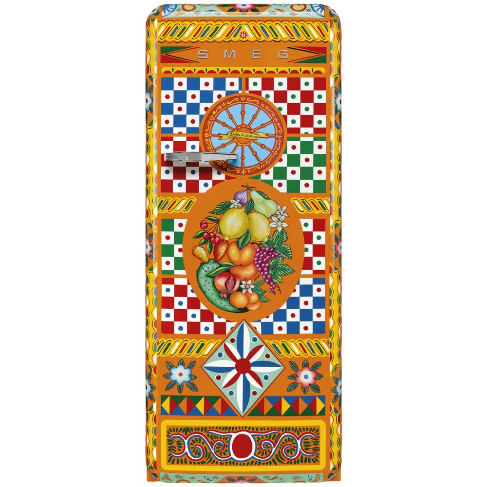 SMEG 50's RS chladnička s mrazícím boxem 244l/26l otv.pravé 153x60 cm FAB28R