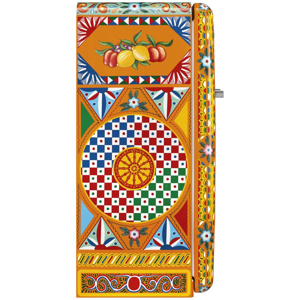 SMEG 50's RS chladnička s mrazícím boxem 244l/26l otv.pravé 153x60 cm FAB28R