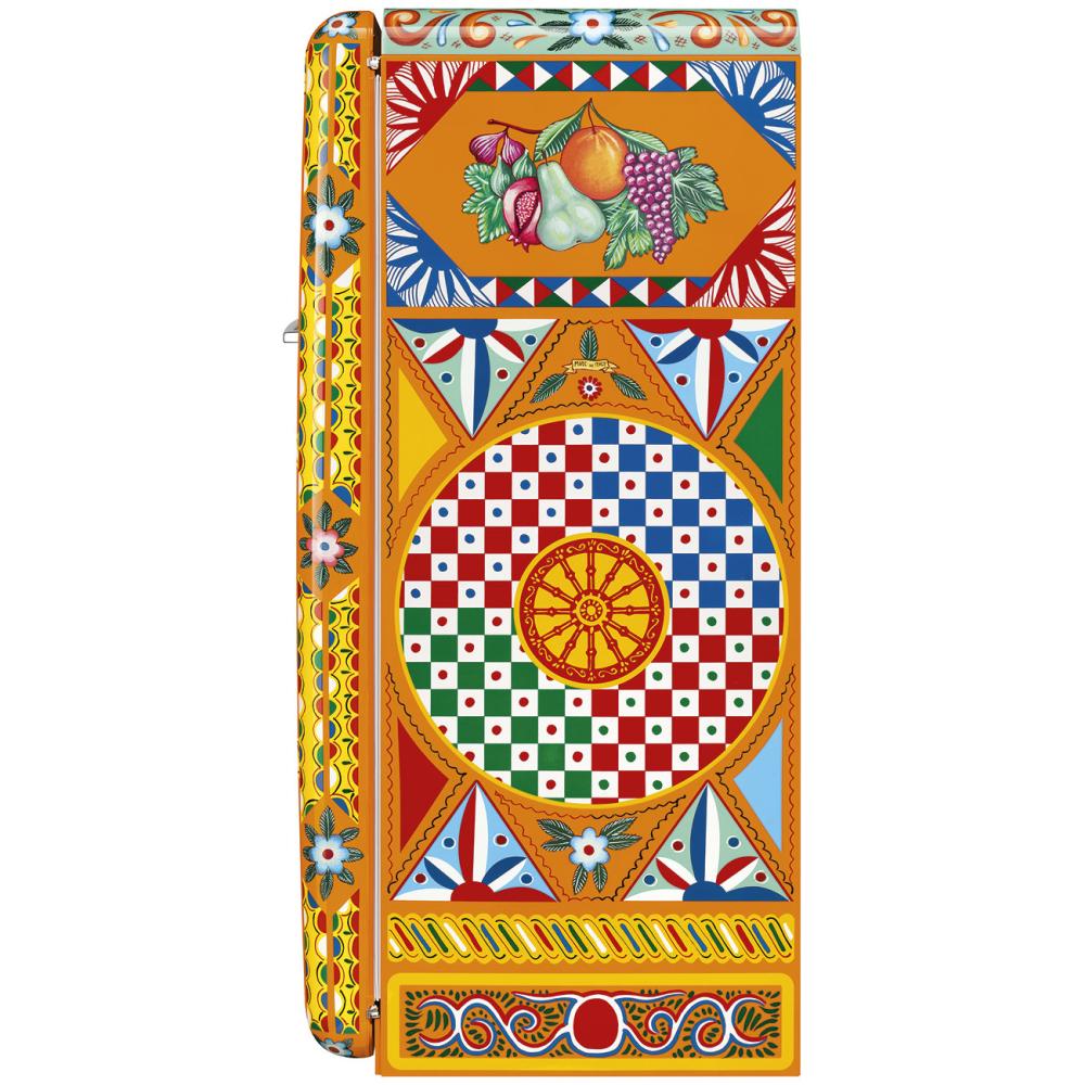 SMEG 50's RS chladnička s mrazícím boxem 244l/26l otv.pravé 153x60 cm FAB28R