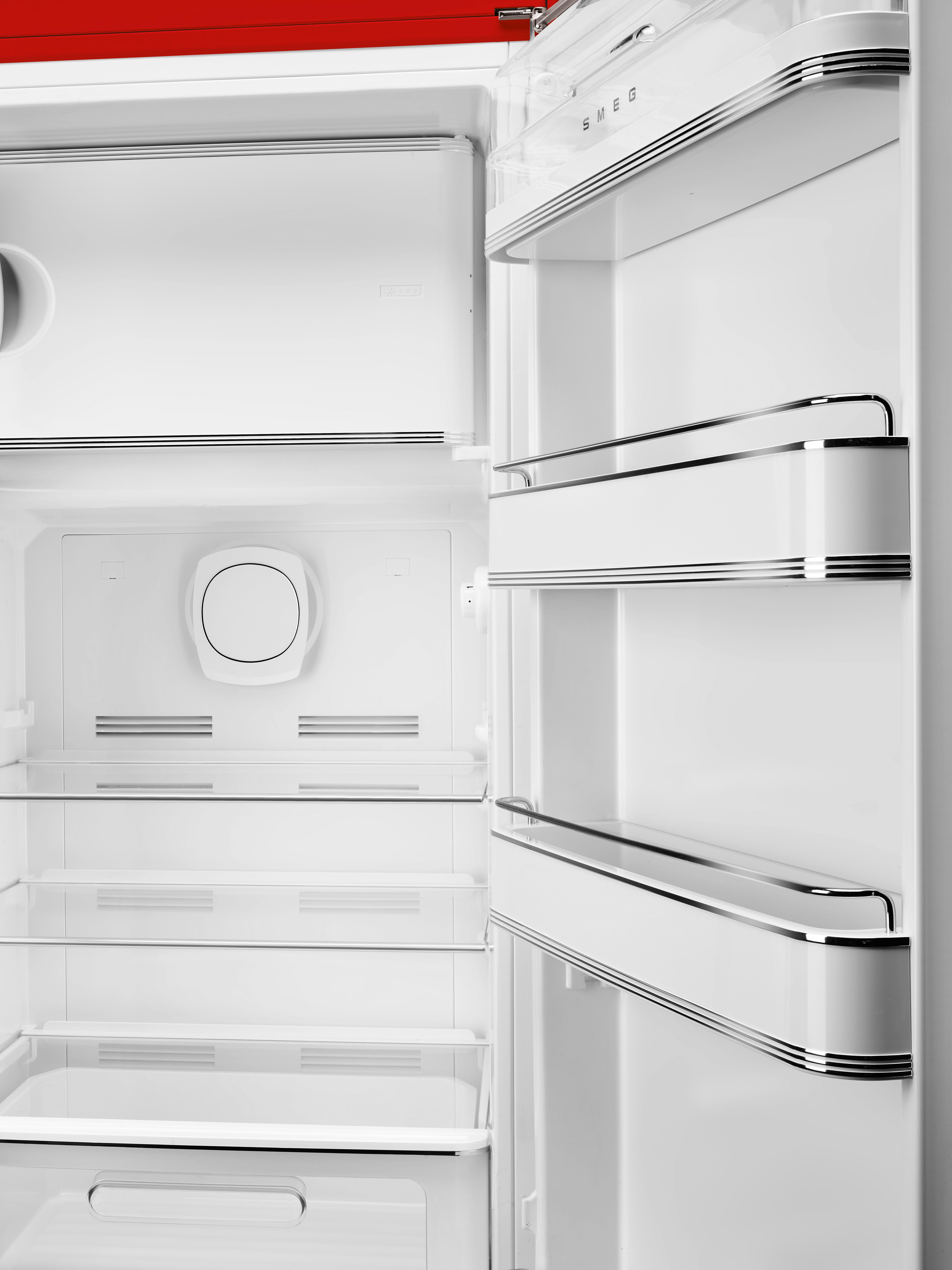 SMEG 50's RS chladnička s mrazícím boxem 244l/26l otv.pravé 153x60 cm FAB28R