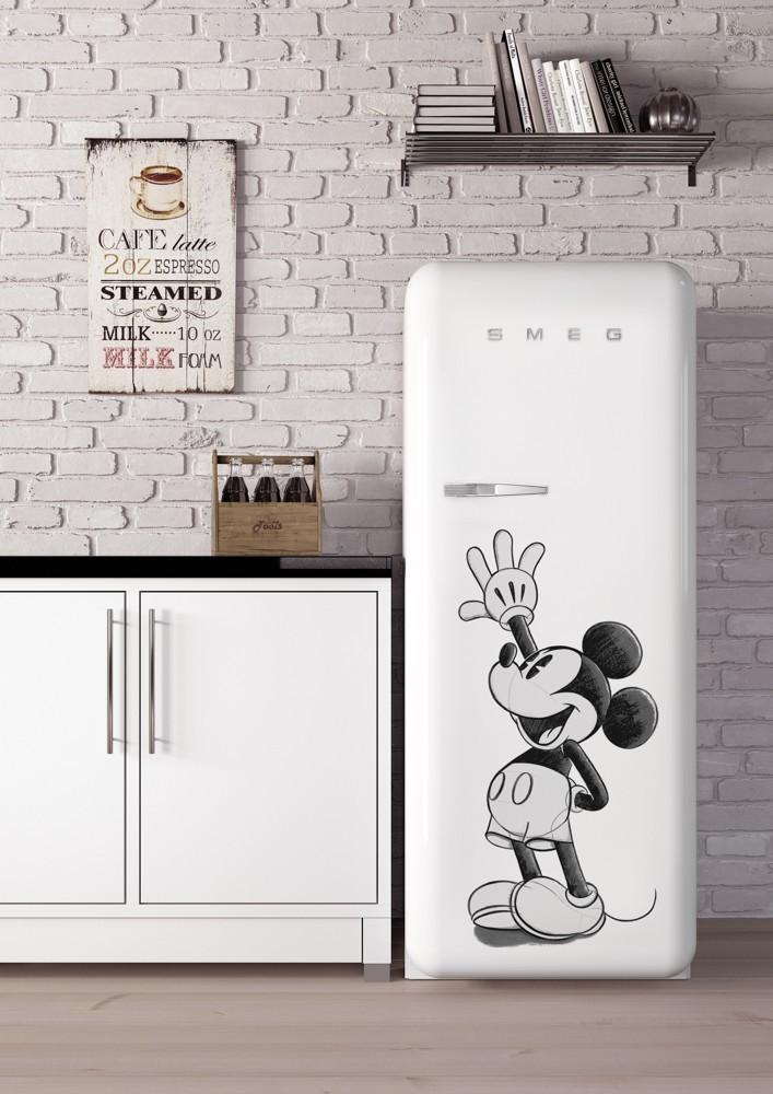 SMEG 50's RS chladnička s mrazícím boxem 244l/26l otv.pravé 153x60 cm FAB28R