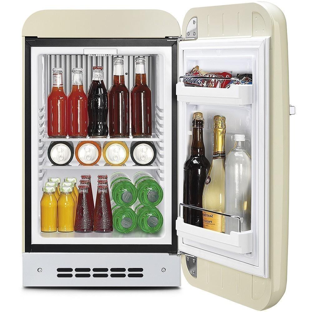 Lednice minibar 50´s Retro Style FAB5 R, 34l, pravostranné otvírání, černá