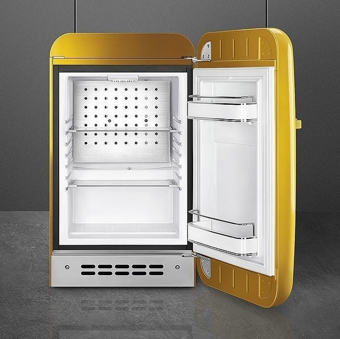 Lednice minibar 50´s Retro Style FAB5 R, 34l, pravostranné otvírání, černá