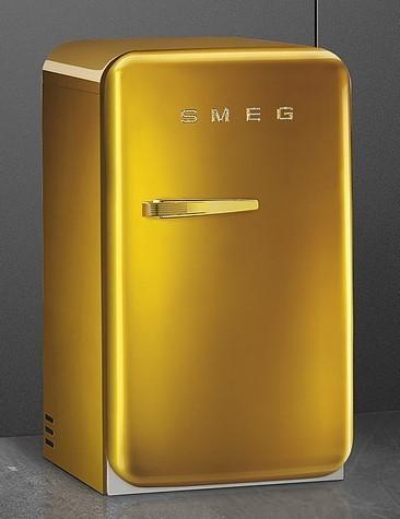 Lednice minibar 50´s Retro Style FAB5 R, 34l, pravostranné otvírání, černá