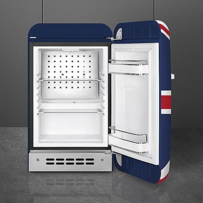 Lednice minibar 50´s Retro Style FAB5 R, 34l, pravostranné otvírání, černá