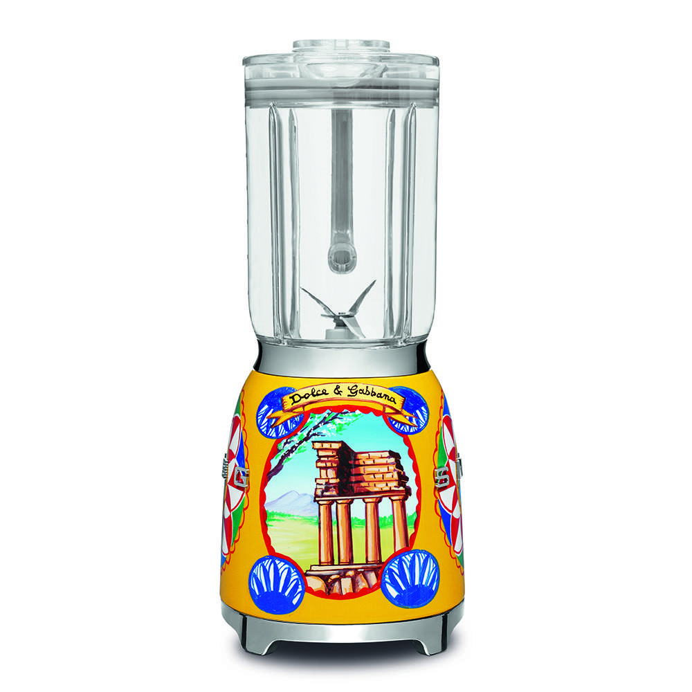 SMEG Dolce&Gabbana blender 1,5l plastová nádoba s potiskem 