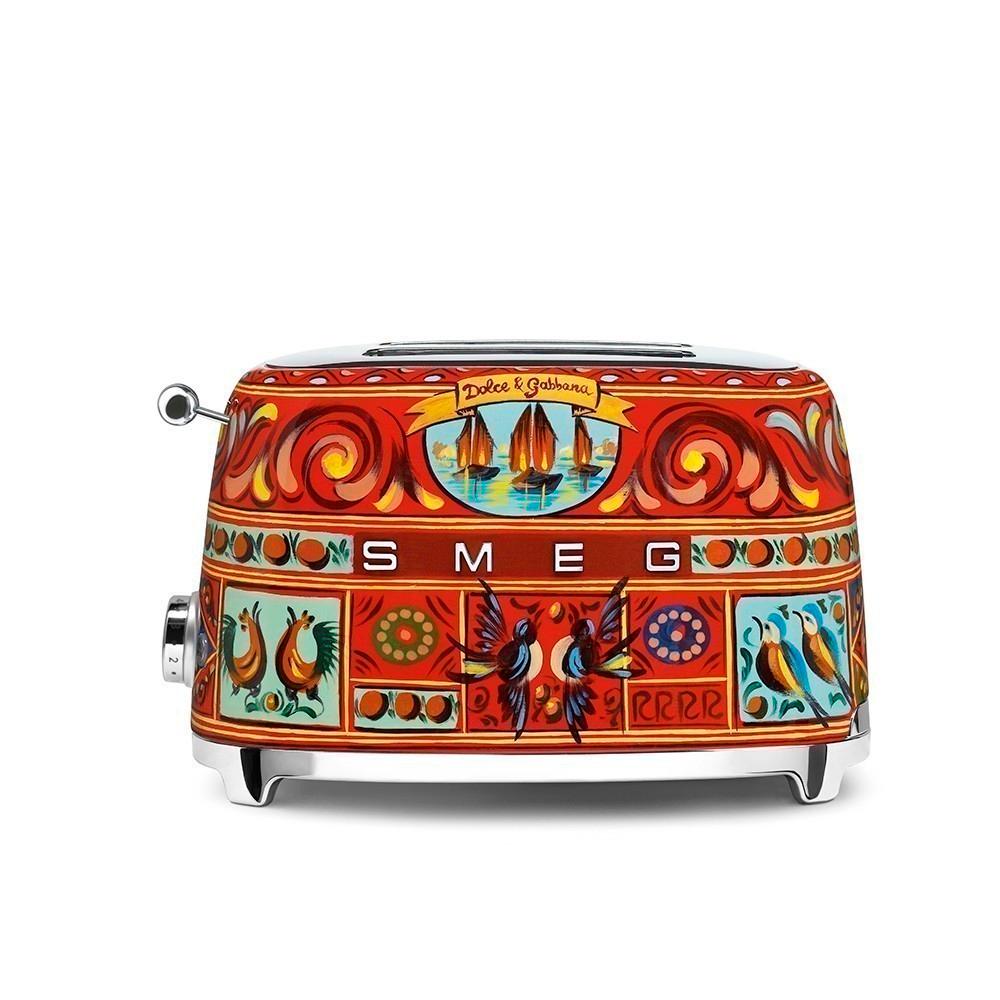 SMEG Dolce&Gabbana toustovač P2 s potiskem 950W 