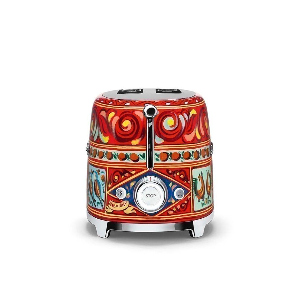 SMEG Dolce&Gabbana toustovač P2 s potiskem 950W 