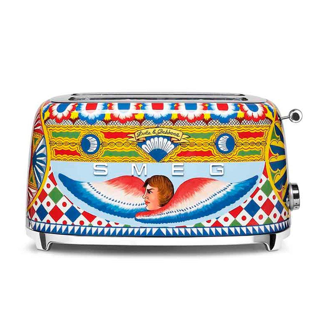 SMEG Dolce&Gabbana toustovač P2x2 s potiskem 1500W  (EOL)