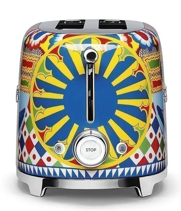 SMEG Dolce&Gabbana toustovač P2x2 s potiskem 1500W  (EOL)
