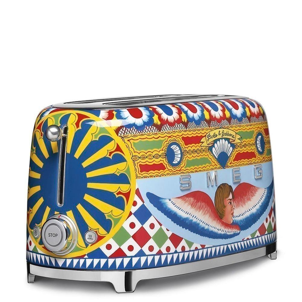 SMEG Dolce&Gabbana toustovač P2x2 s potiskem 1500W  (EOL)