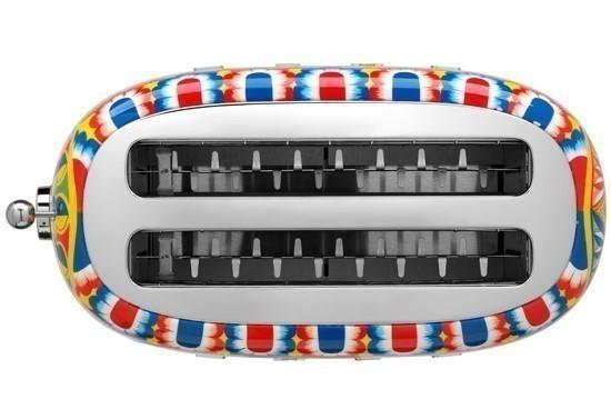 SMEG Dolce&Gabbana toustovač P2x2 s potiskem 1500W  (EOL)