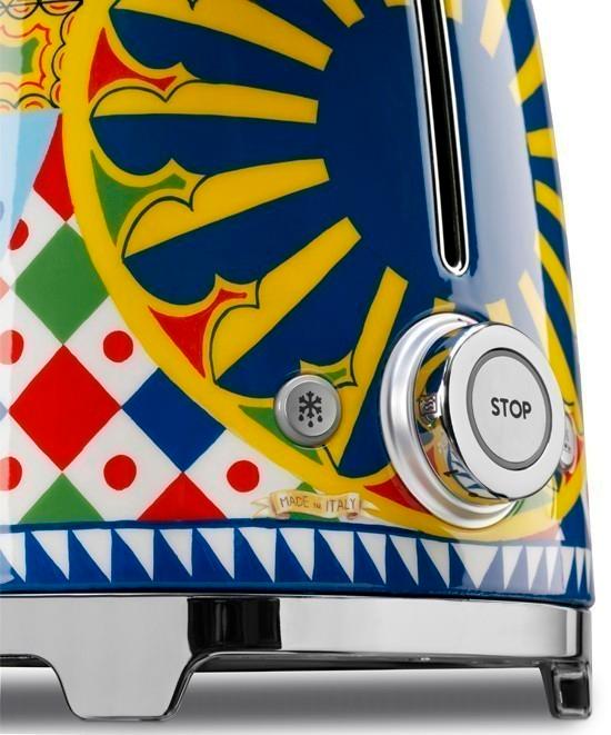 SMEG Dolce&Gabbana toustovač P2x2 s potiskem 1500W  (EOL)