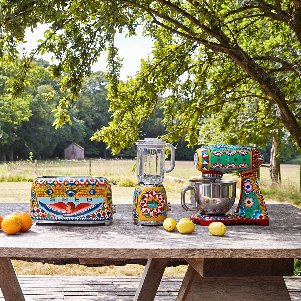 SMEG Dolce&Gabbana toustovač P2x2 s potiskem 1500W  (EOL)