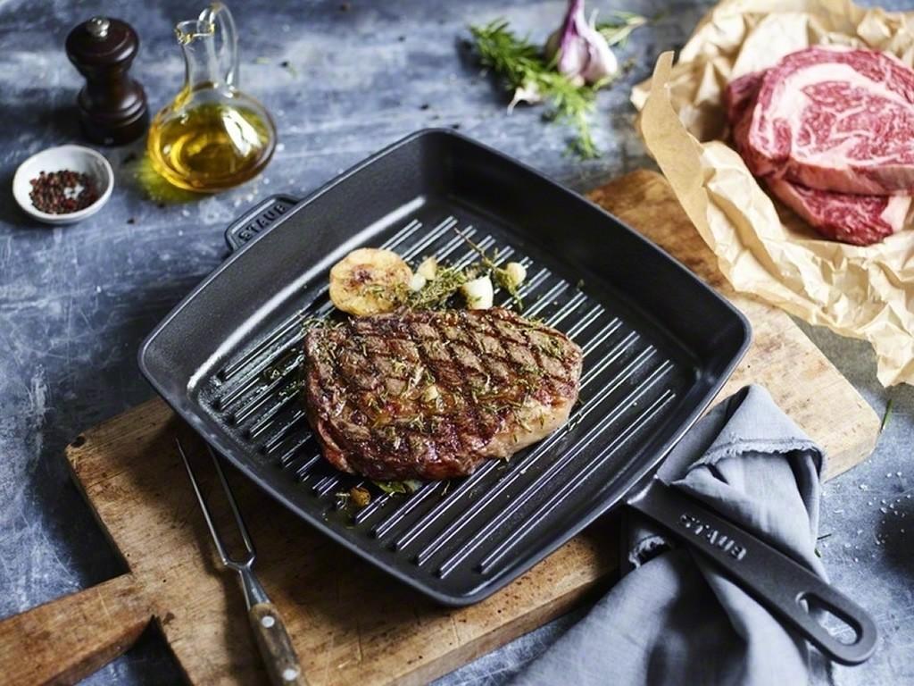 STAUB Americká grilovací pánev 26x26 cm 