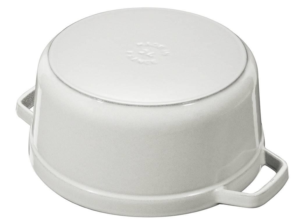 Litinový hrnec s poklicí Cocotte, Ø 26 cm / 5,2 l, citronová