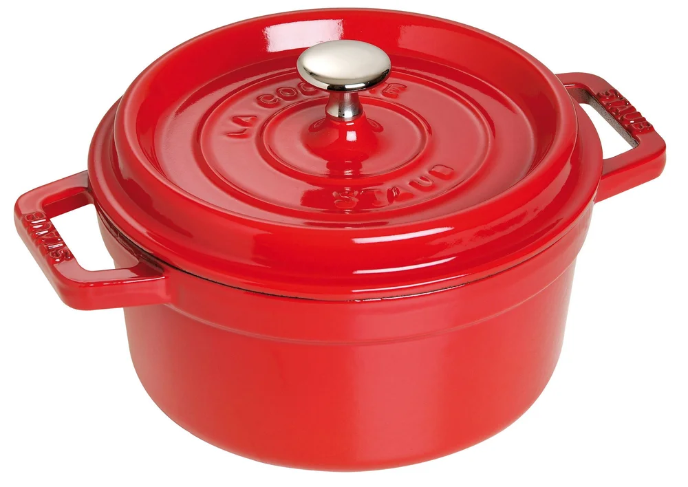 Litinový hrnec s poklicí Cocotte, Ø 28 cm/ 6,7 l, višňová