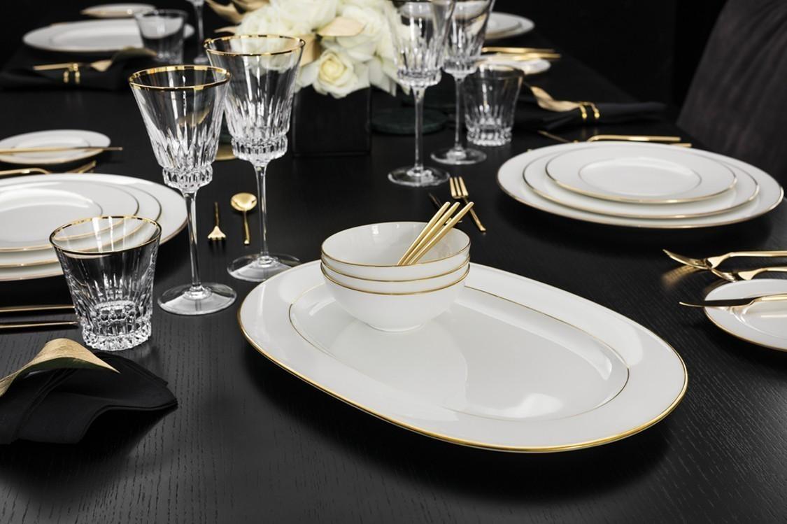 V&B Anmut Gold Podnos oválný 41cm