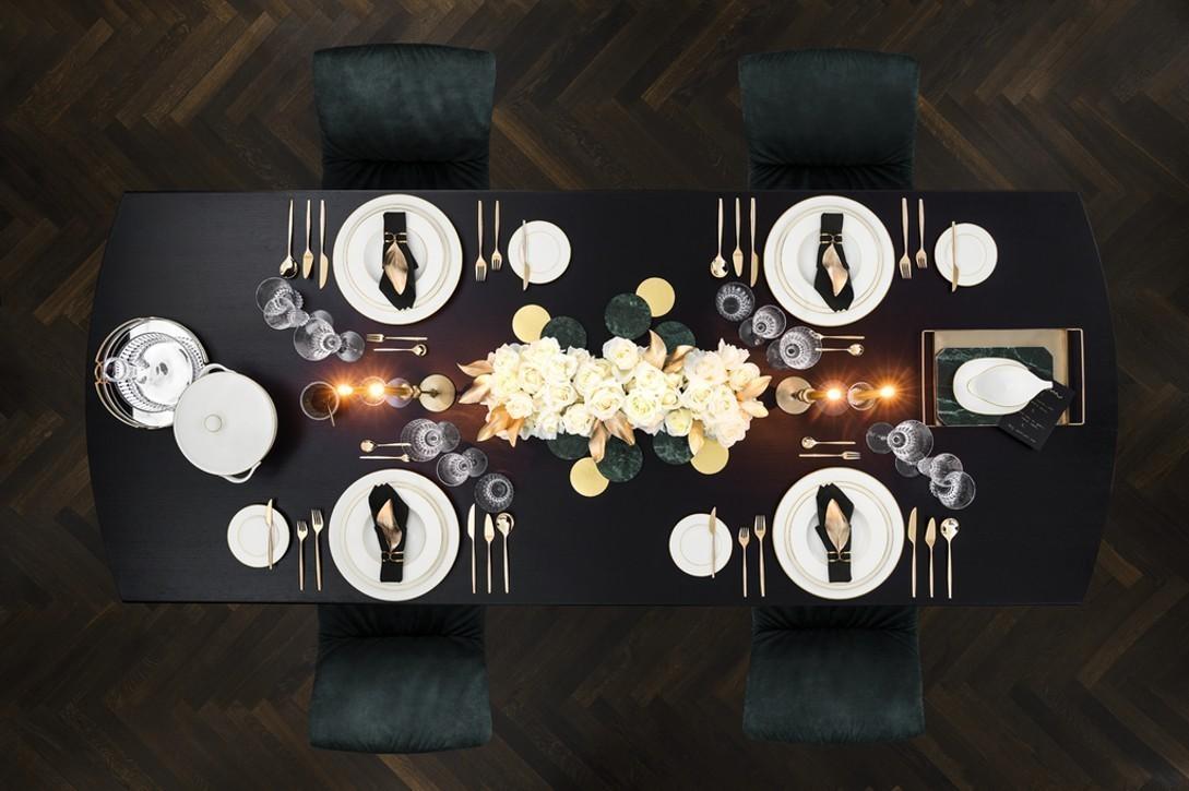 V&B Anmut Gold Popelník 17x21cm (EOL)