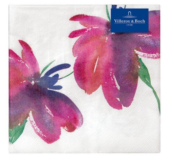 Artesano Flower Art  ubrousky s květinami, 33 x 33 cm