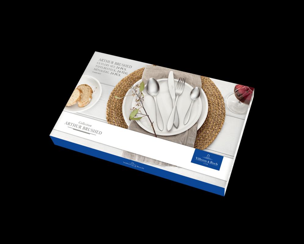 V&B Arthur brushed Příborový set 24ks