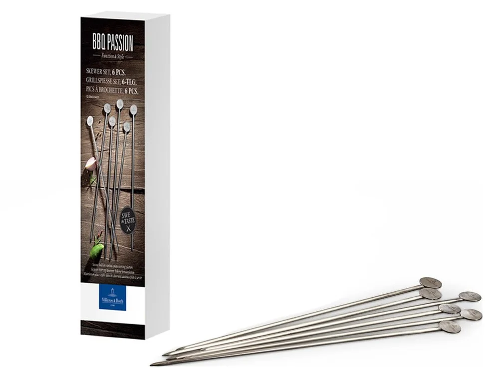 BBQ Passion Sada šesti jehel na špízy, 30 cm