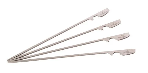 BBQ Passion sada čtyř plochých jehel na špízy, 19 cm