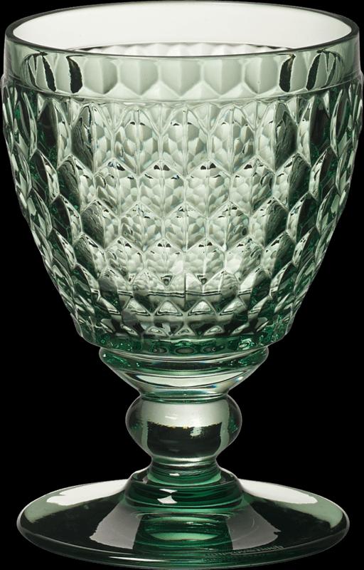 Boston Coloured Green pohár na bílé víno, 0,23 l