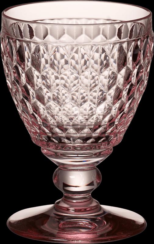 Boston Coloured Rose pohár na bílé víno, 0,23 l