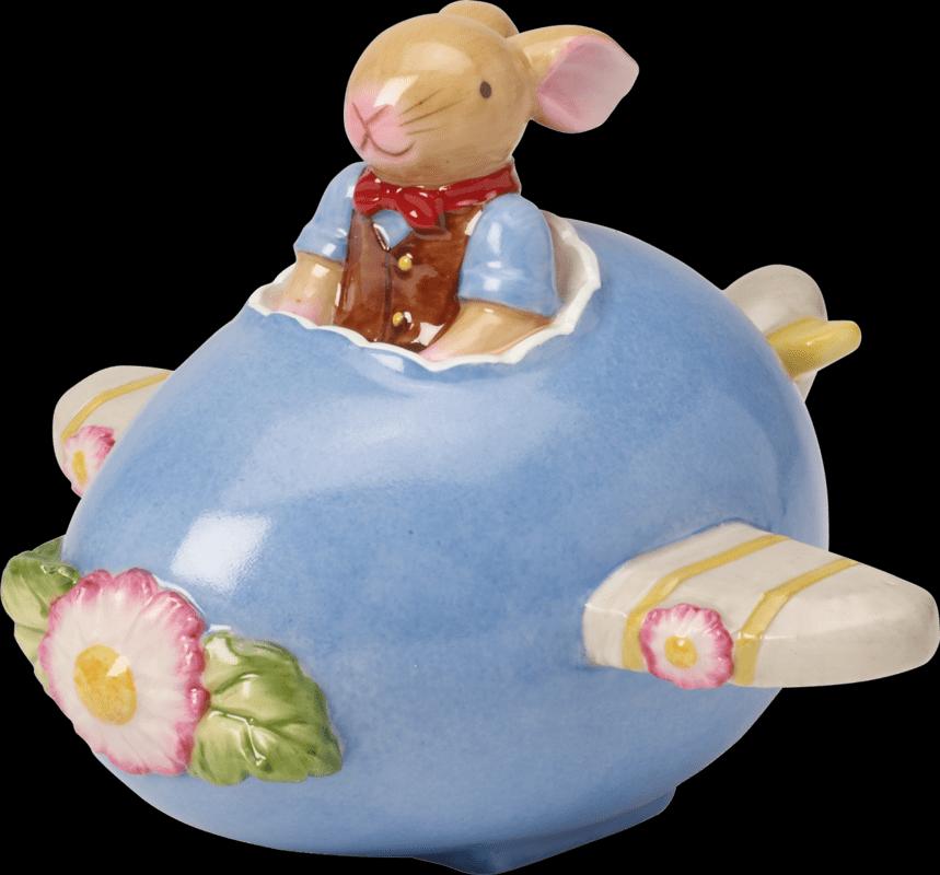 V&B Bunny Family Letadlo 10x12x9cm (EOL)