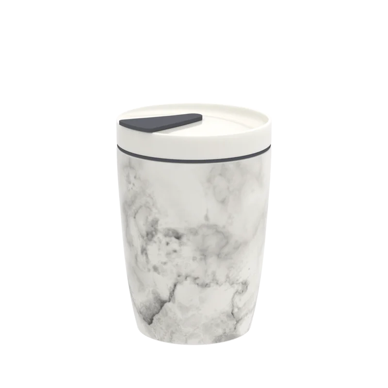 Coffee To Go hrnek na cesty, 0,29 l, mramorovaný